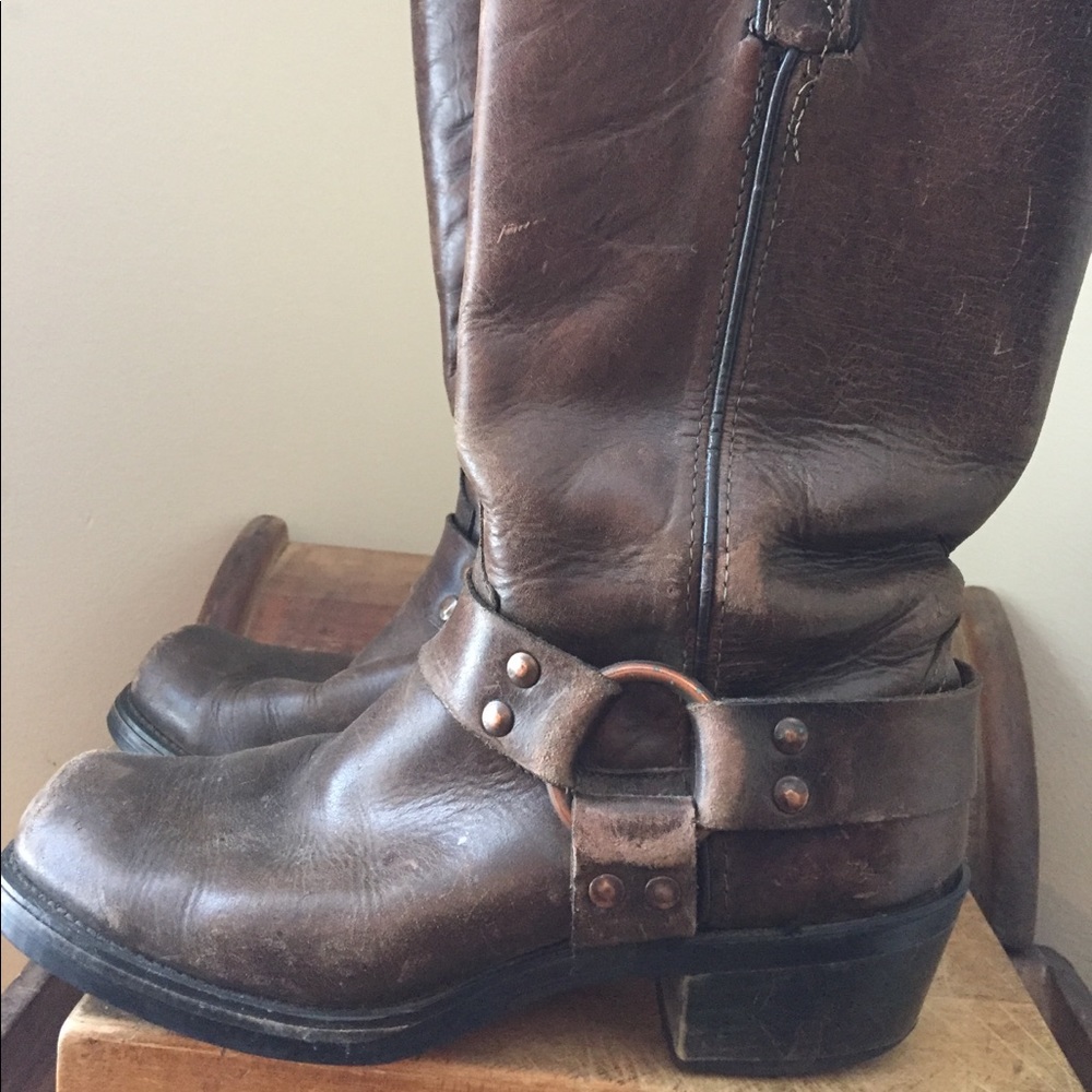 Original Code West Oil-Proof Soled Boots Sz 8 Frye
